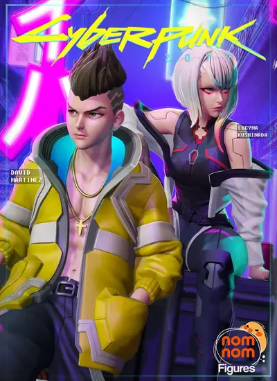 Lucy David Cyberpunk Edgerunners Archivo Stl Impresion 3D