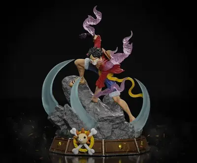 Luffy One Piece 2 Archivo Stl Para Impresion 3D
