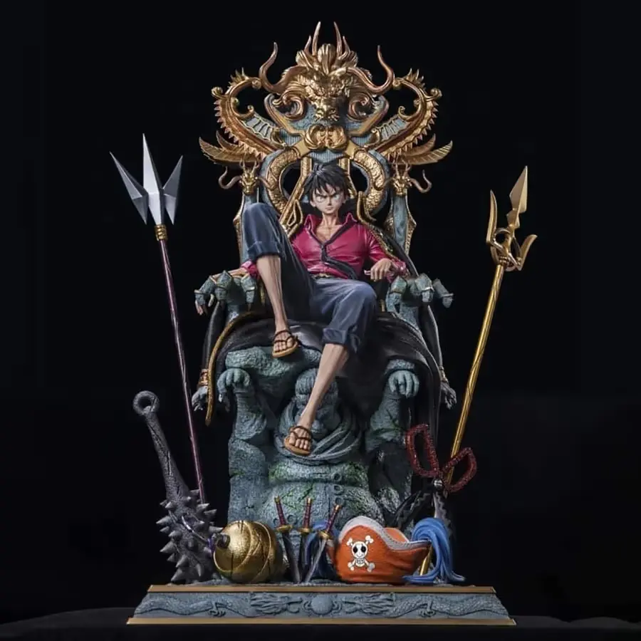 Luffy Rey De Los Piratas Archivo Stl Para Impresion 3D