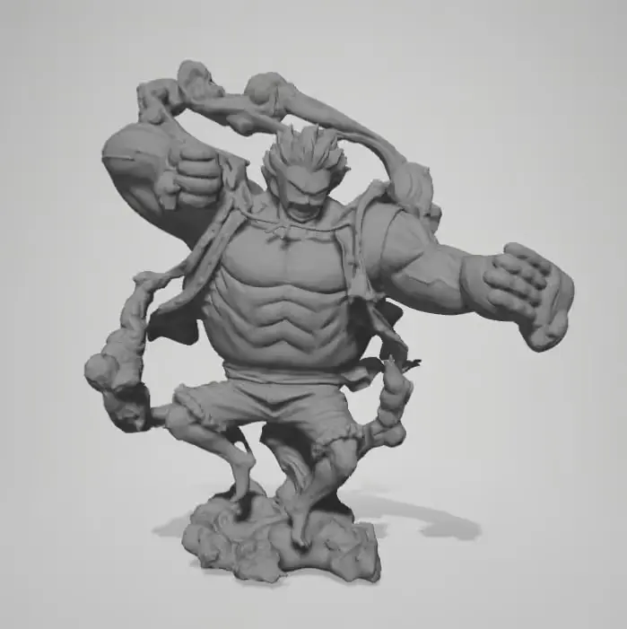 Lufyg4 Archivo Stl Para Impresion 3D