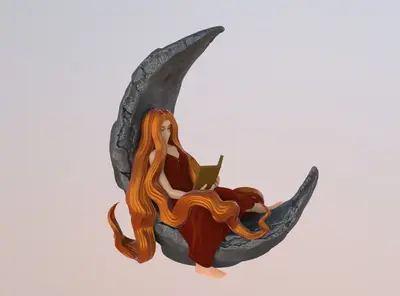 Lunael'S Dream Archivo Stl Para Impresion 3D