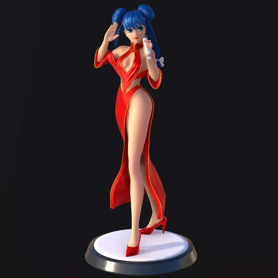 Lynn Minmay Archivo Stl Para Impresion 3D