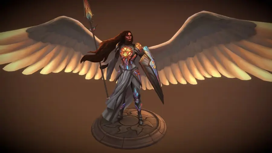 Lyra Dawnbringer Mtg Archivo Stl Para Impresion 3D