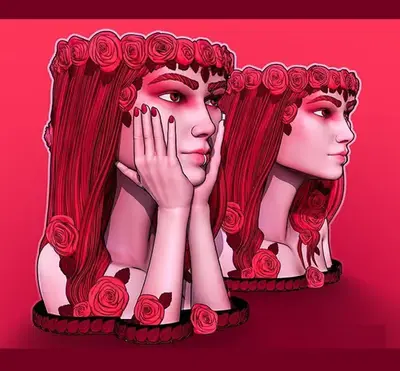 Maceta Flora Pc Archivo Stl Para Impresión 3d