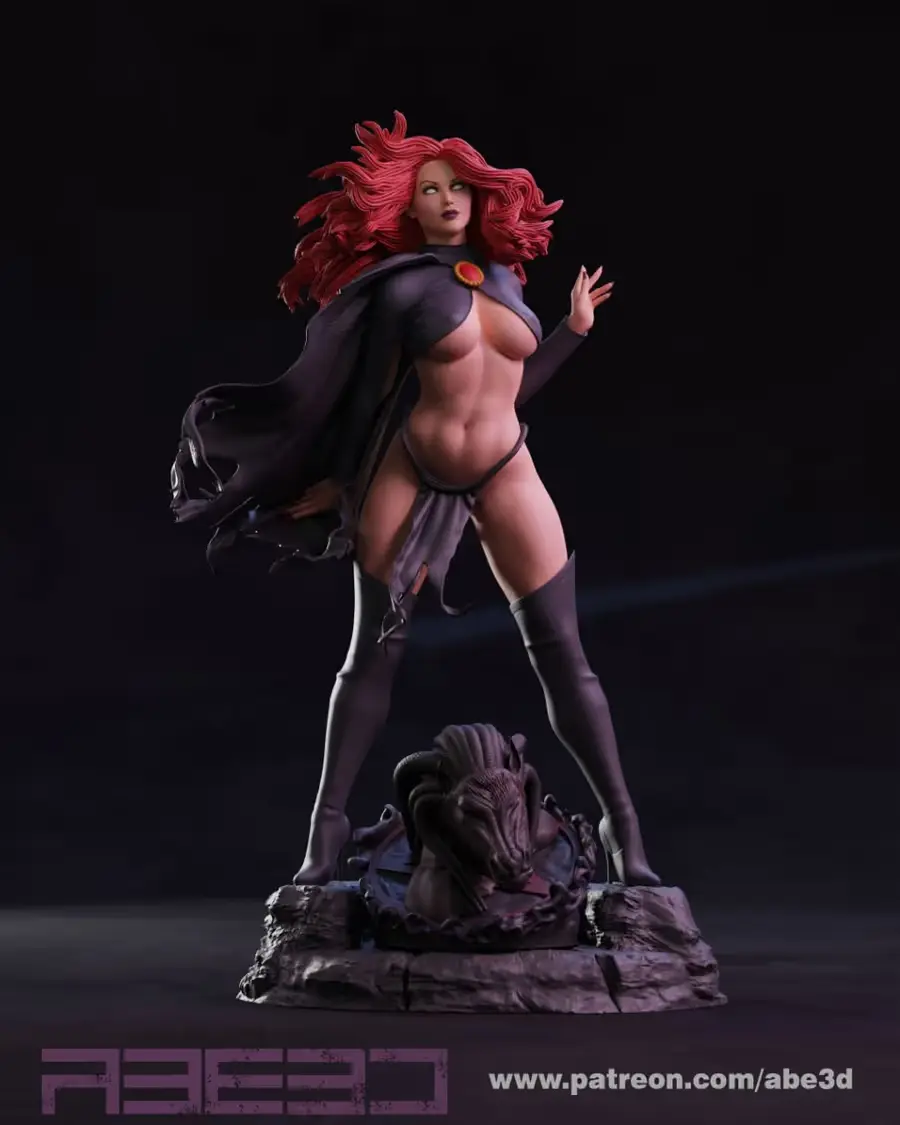 Madelyne Pryor Archivo STL OBJ para Impresion 3D