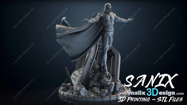 Magneto X-Men Archivo STL Impresión 3D