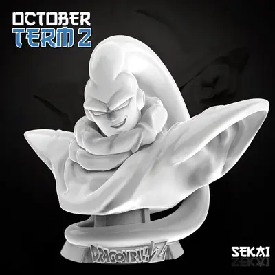 Majin Boo Piccolo Busto Archivo Stl Para Impresion 3D