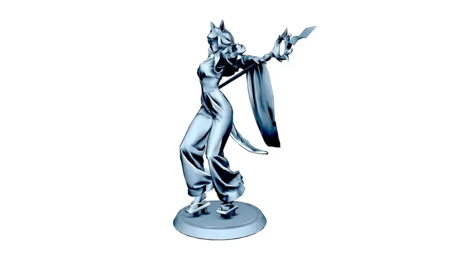 Manga Style Lower Version Archivo Stl Para Impresion 3D