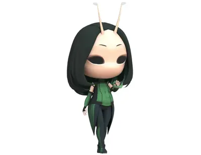 Mantis Archivo Stl Obj Para Impresion 3D