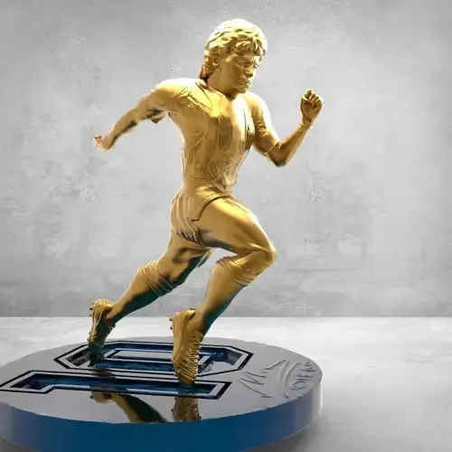 Maradona 86 Pose Clasica Archivo Stl Para Impresión 3d