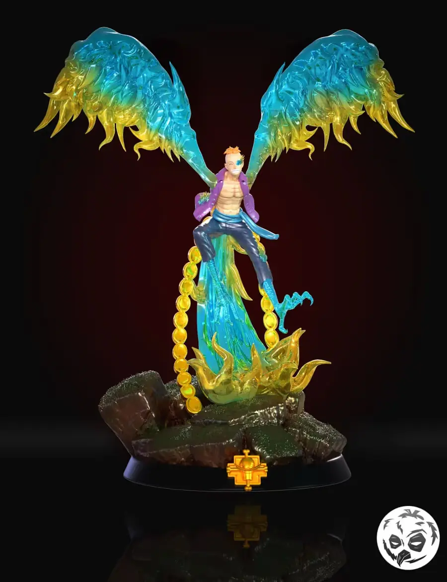 Marco One Piece Archivo Stl Para Impresion 3D