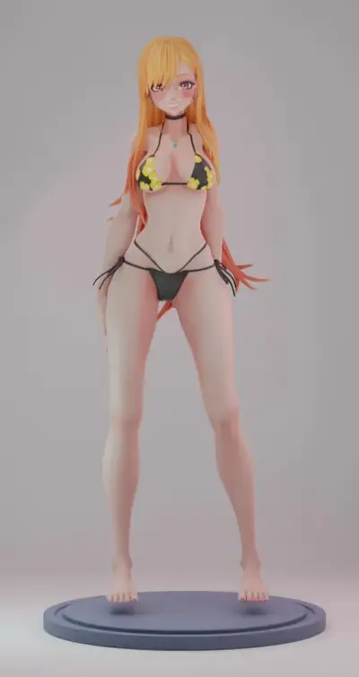 Marin Kitagawa Bikini Full Archivo Stl Para Impresion 3D