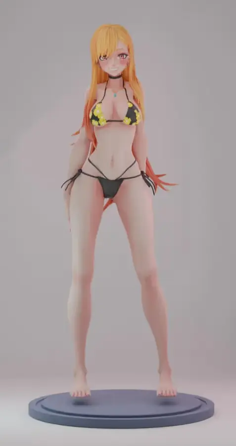 Marin Kitagawa Bikini Full Archivo Stl Para Impresion 3D