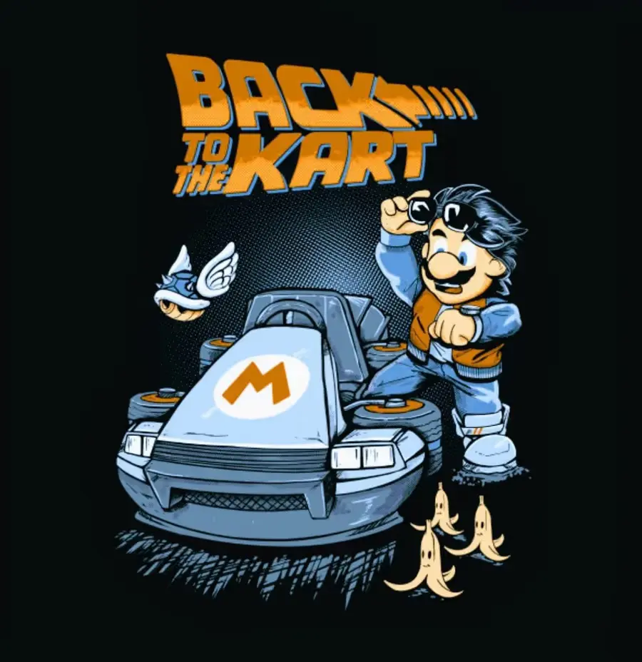 Mario Bttf Archivo Stl Para Impresion 3D