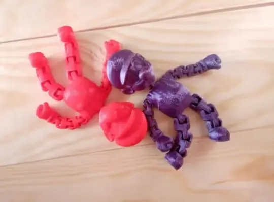 Mario Flexi Archivo Stl Obj Para Impresion 3D