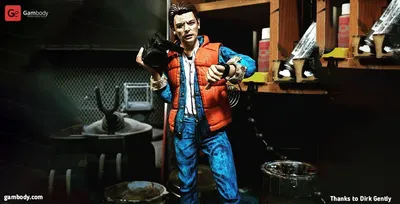 Marty Back to the Future Archivo STL Impresión 3D