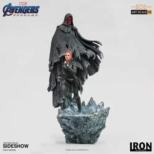Marvel Black Widow And Red Skull D Stl/obj Para Impresión 3d