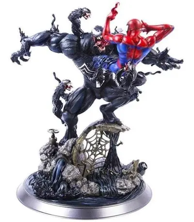 Marvel Comics Venom Spiderman Archivo Stl Para Impresion 3D