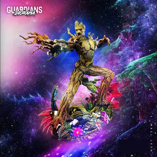 Marvel Groot Wicked Archivos Stl Impresion 3d