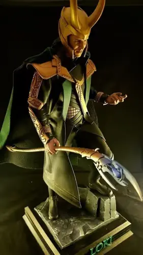 Marvel Loki Stl/obj Para Impresión 3d