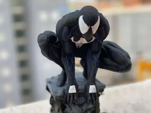 Marvel Symbiote Spiderman Pose 2 Stl Obj Impresion 3d