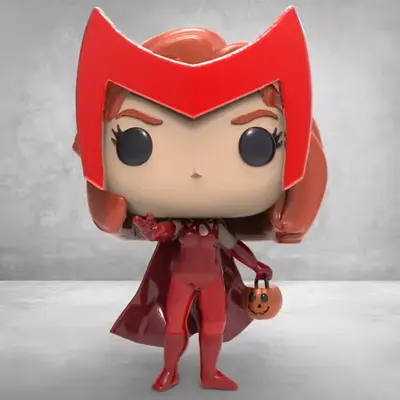 Marvel Wanda Halooween Pop Archivos Obj Para Impresión 3d