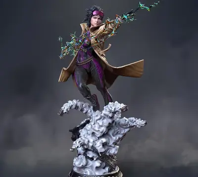 Marvel X-men Jubilee S Archivos Stl Para Impresión 3d