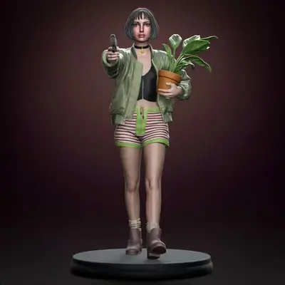 Mathilda Stepanovs (leon) Archivos Stl Obj Impresión 3d