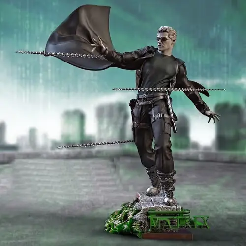 Matrix Neo Bullet Time Snx Archivo Stl Para Impresión 3d