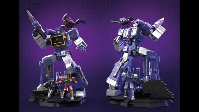 Megatron Laser Transformer Archivo STL OBJ para Impresion 3D