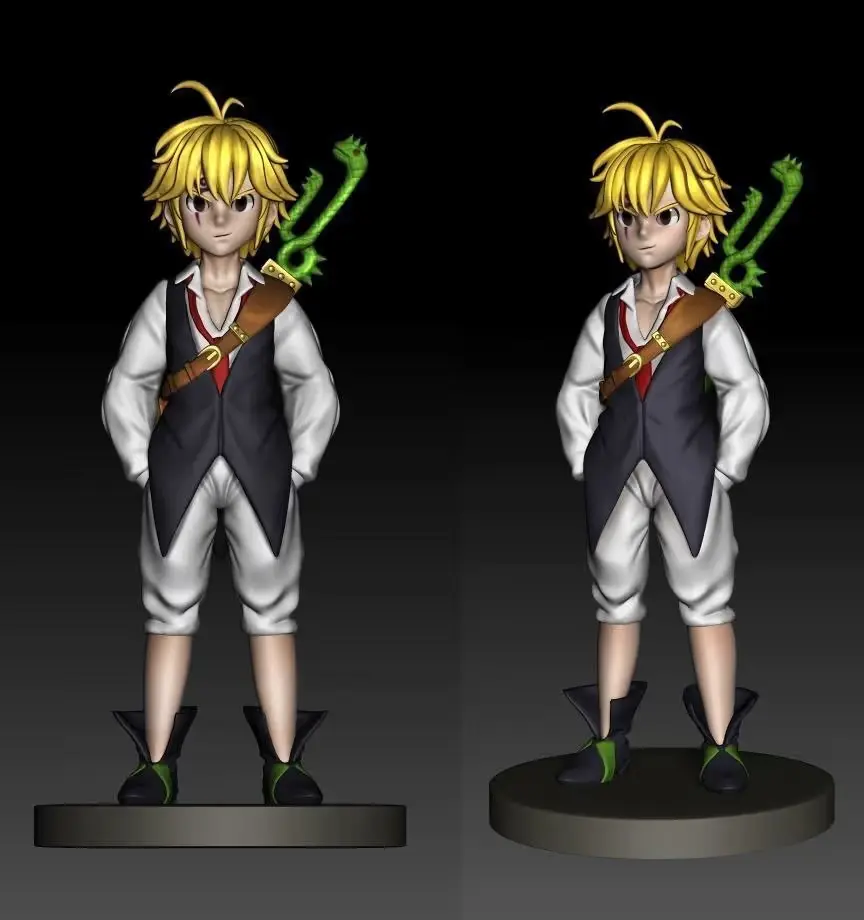 Meliodas 7 Deadly Sins Archivo Stl Para Impresion 3D