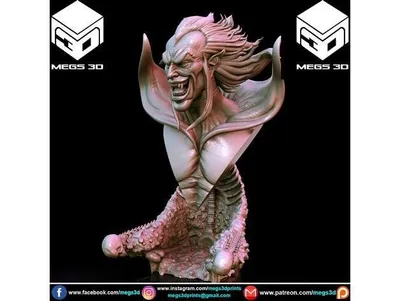 Mephisto Archivo STL Impresión 3D