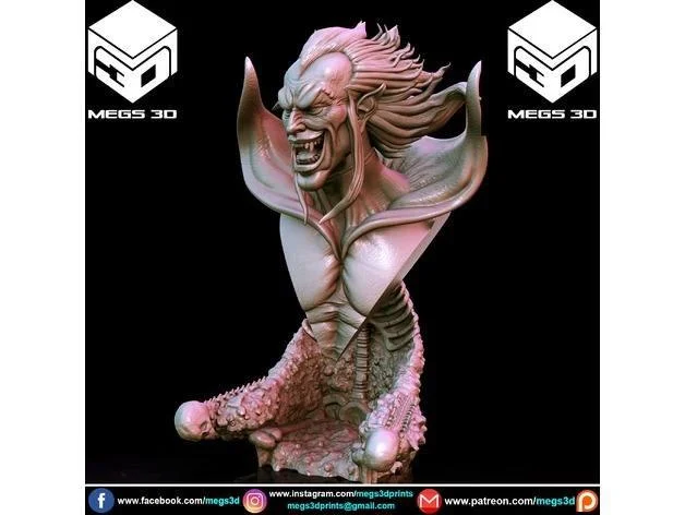 Mephisto Archivo STL Impresión 3D