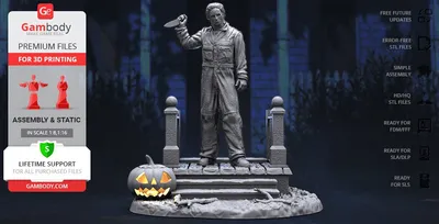 Michael Myers Archivo STL Impresión 3D