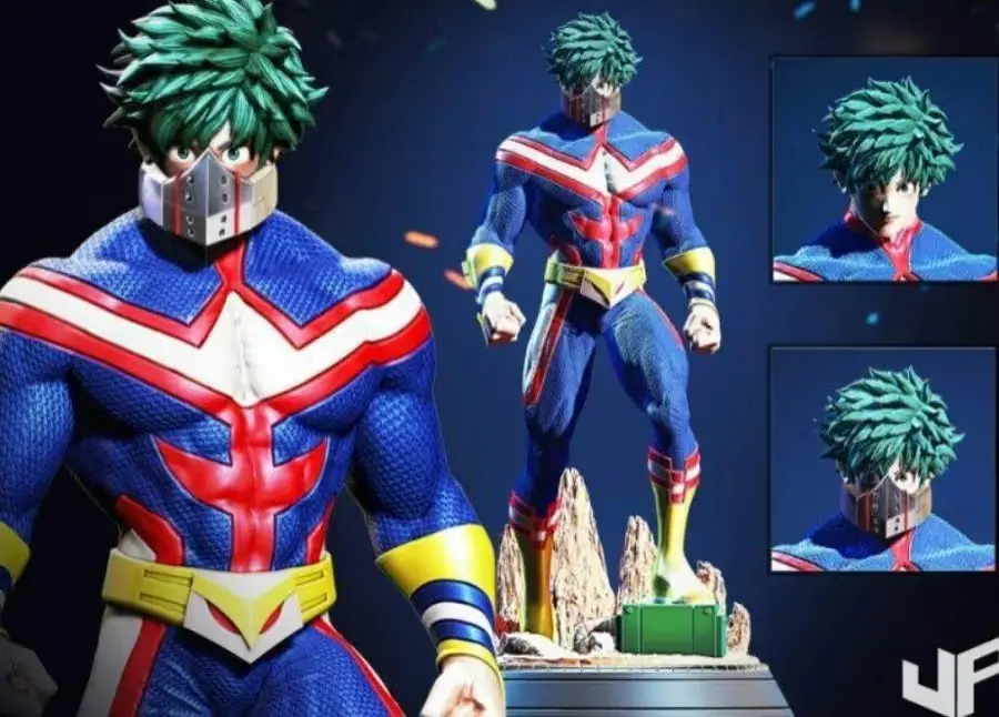 Midoriya Izuku Boku No Hero Archivo Stl Para Impresion 3D
