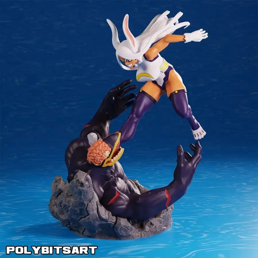 Mirko Fighting Nomu Archivo Stl Para Impresion 3D