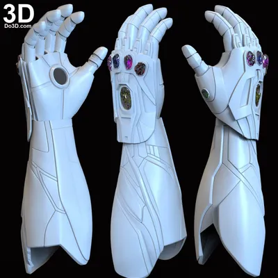 Mk85 Clean Gauntlet Archivo STL Impresión 3D