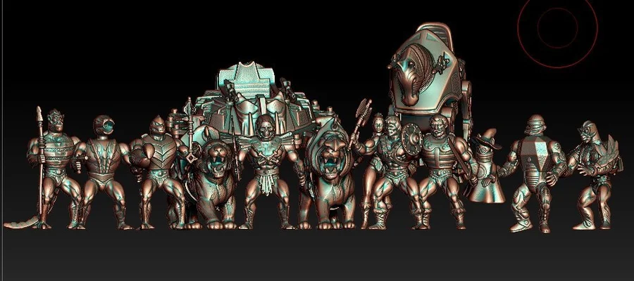 Motu Archivo STL Impresión 3D