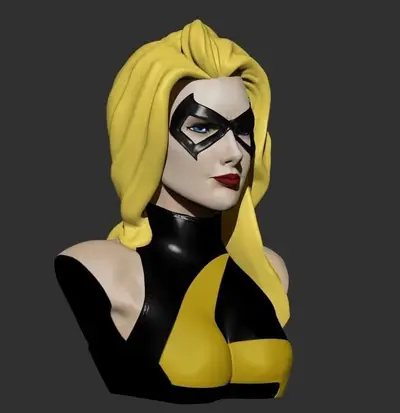 Ms Marvel Busto 02 Archivo Stl Para Impresion 3D