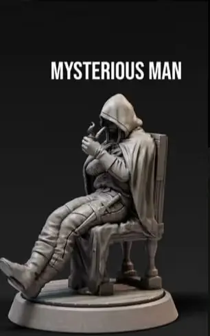 Mysterious Man Archivo Stl Para Impresion 3D