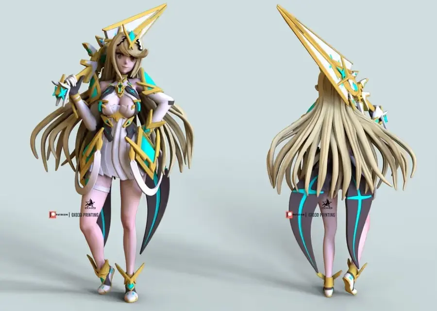 Mythra Standard Archivo Stl Para Impresion 3D