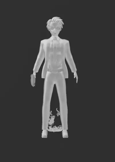 Nanami Kento Jujutsu Kaisen Archivo Stl Para Impresion 3D