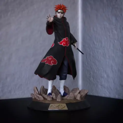 Naruto Pain Archivos Stl Obj Impresion 3d