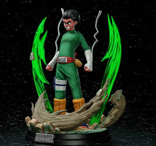 Naruto Rock Lee Horizont Archivo Stl Para Impresión 3d