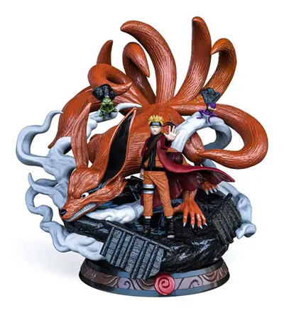 Naruto Y Kyubi Pd Archivos Stl Para Impresión 3d