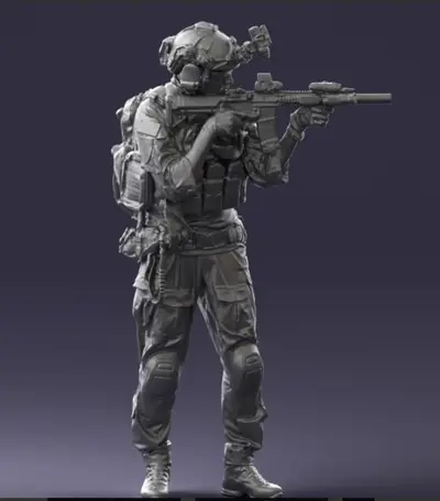Nato Special Forces Archivo Stl Para Impresion 3D