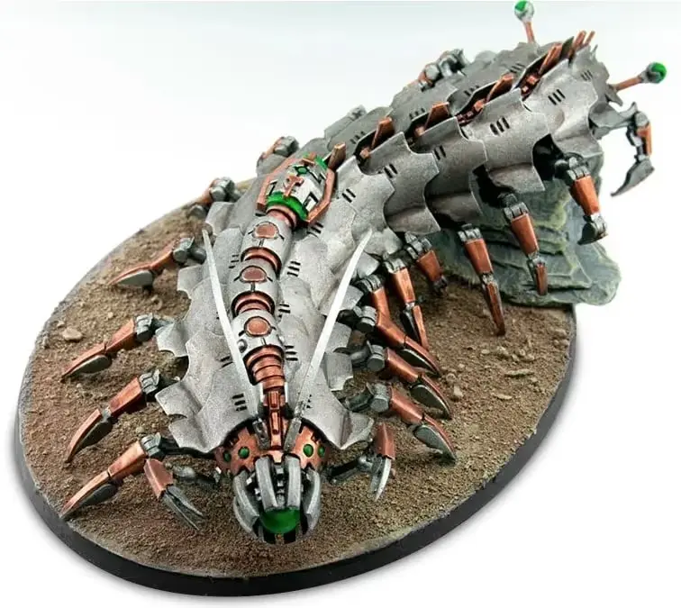 Necron Cyber Tomb Centipede Archivo Stl Para Impresion 3D