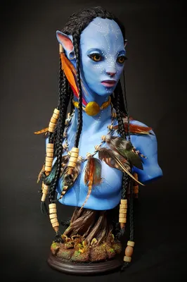 Neytiri Avatar Bust Archivo STL Impresión 3D