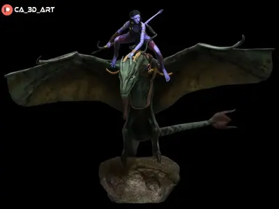 Neytiri Nsfw Archivo STL OBJ para Impresion 3D
