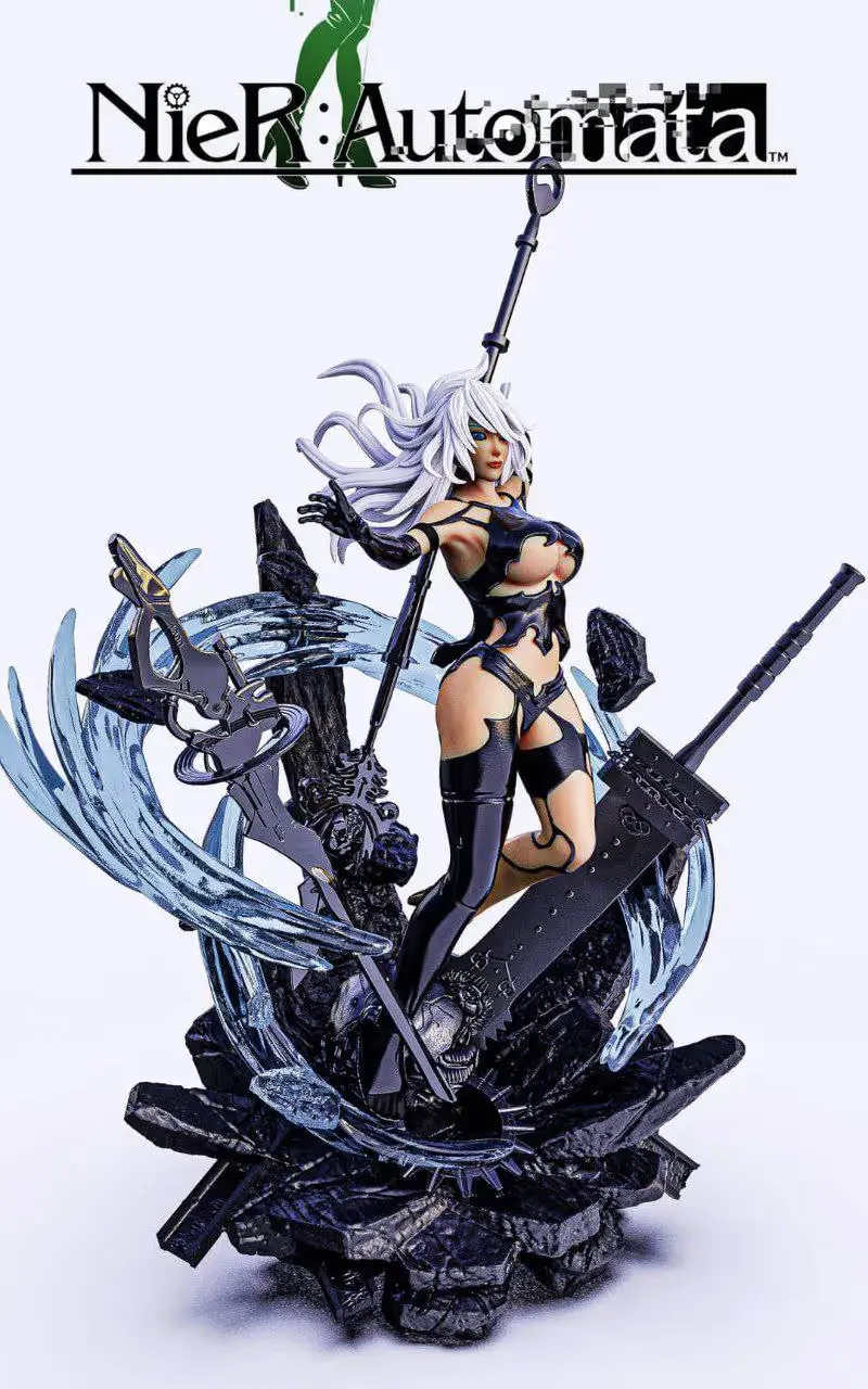 Nier Automatab2 Archivo Stl Para Impresion 3D